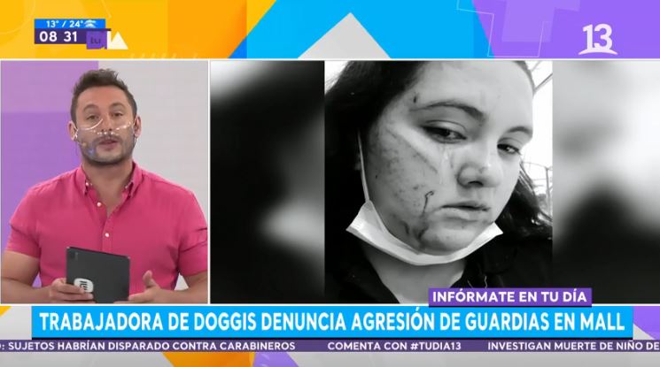 Trabajadora denuncia agresión de guardias en mall de Iquique