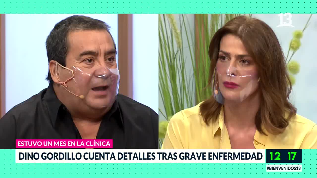 Dino Gordillo se refiere a su recuperación tras grave enfermedad