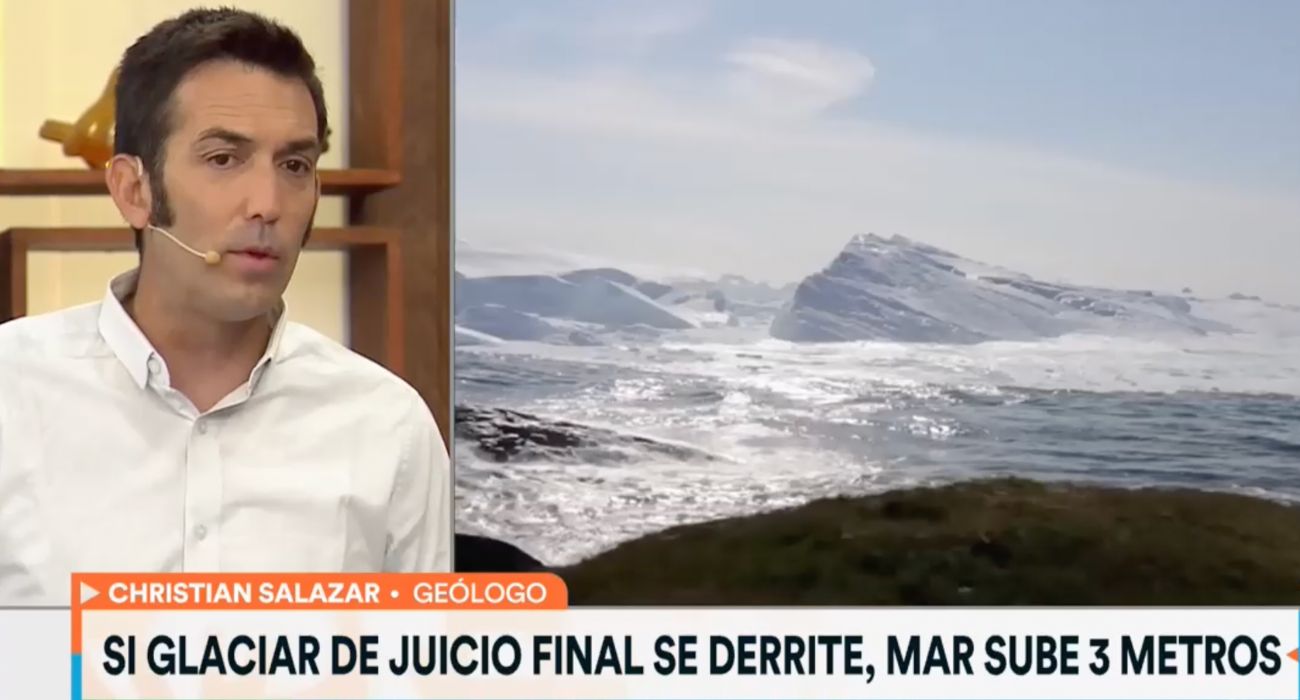 El geólogo Christian Salazar habla sobre los efectos inmediatos del derretimiento de Glaciar del Juicio Final