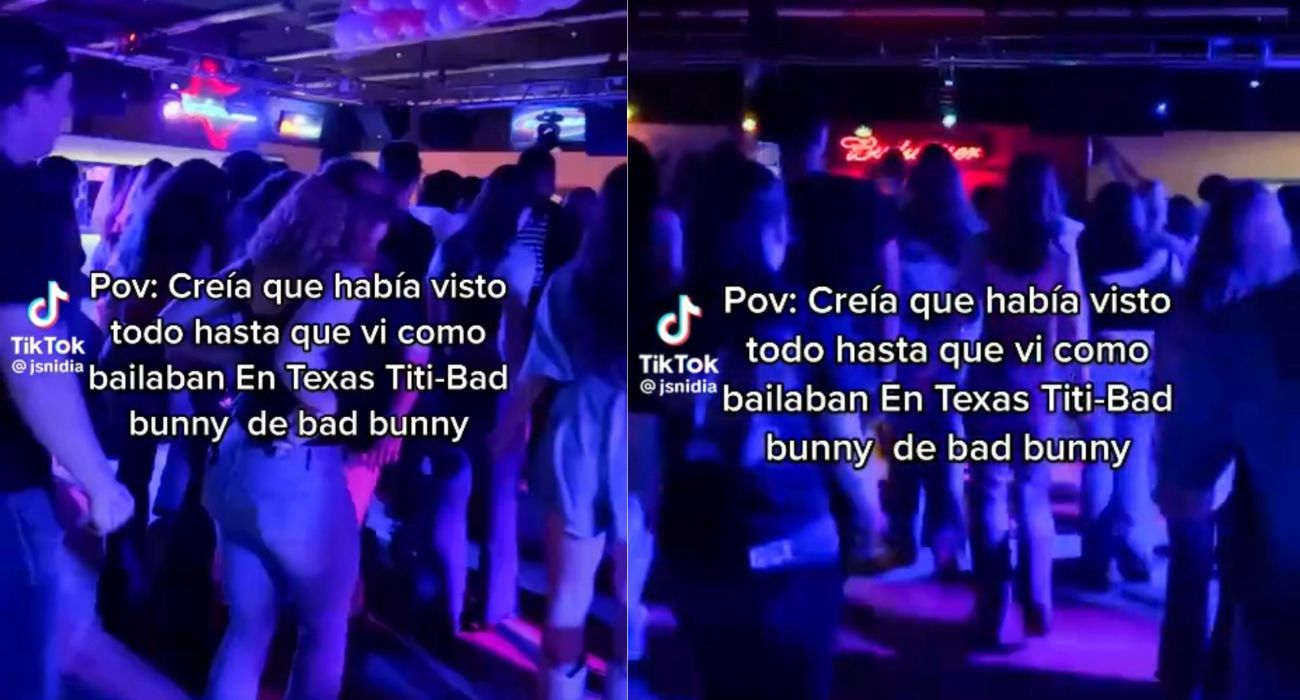 Así bailan en Texas Titi me preguntó de Bad Bunny