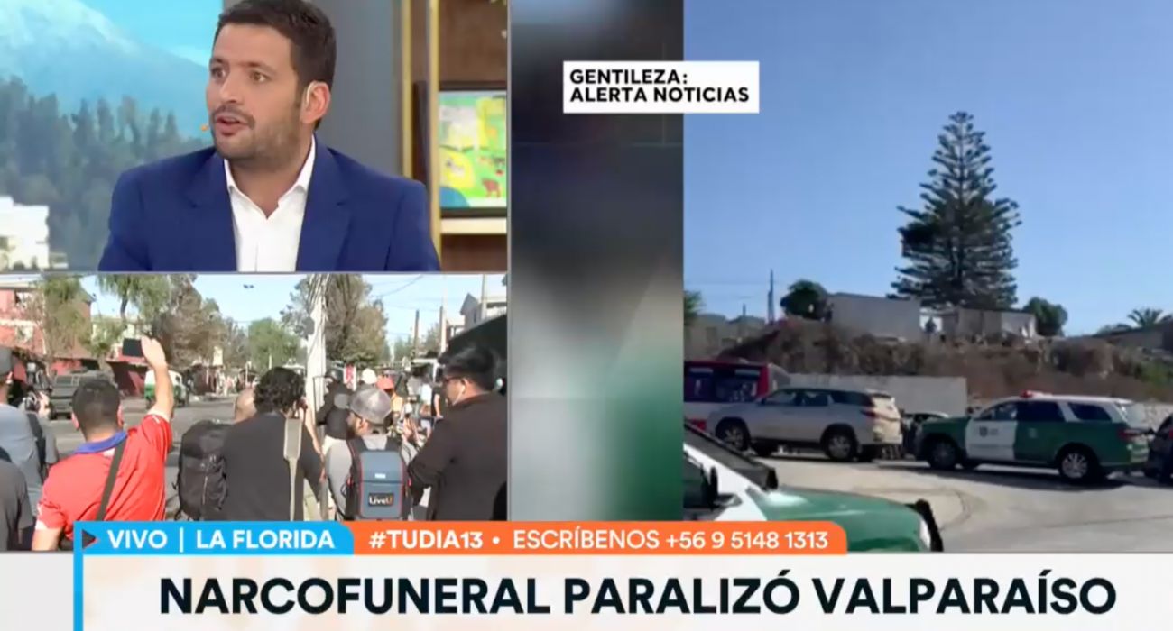 Narcofuneral paralizó a la ciudad de Valparaíso