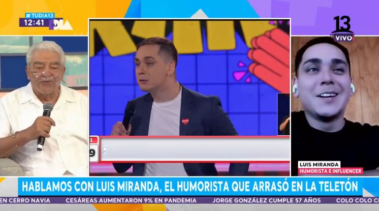 Don Francisco “retó” a Lucho Miranda por garabatos en su rutina en la Teletón 2021