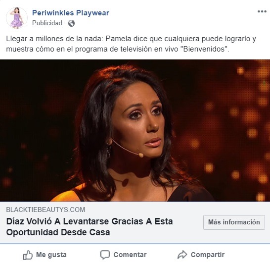 Usan Imagen De Pamela Daz Para Estafa Virtual