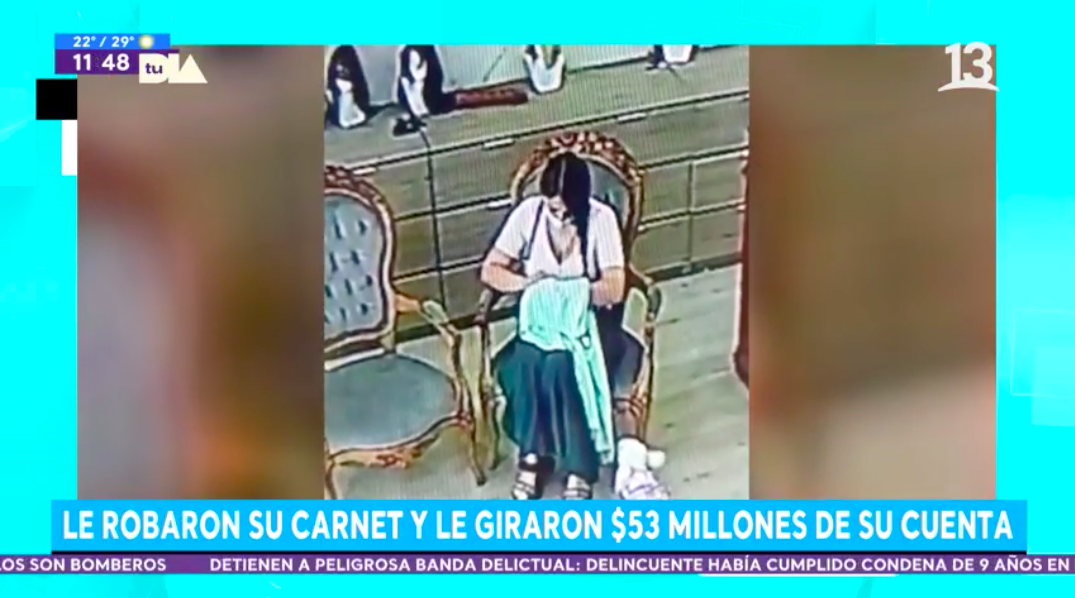 Mujer fue estafada por más de $50 millones tras robo de su carnet