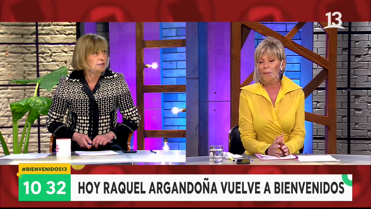  Raquel Argandoña es sorprendida con mensaje de Evelyn Matthei