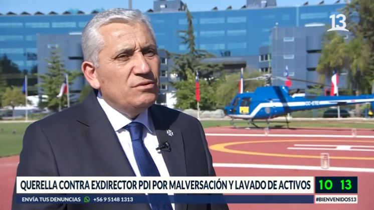 CDE se querella en contra de ex director de la PDI por malversación y lavado de activos