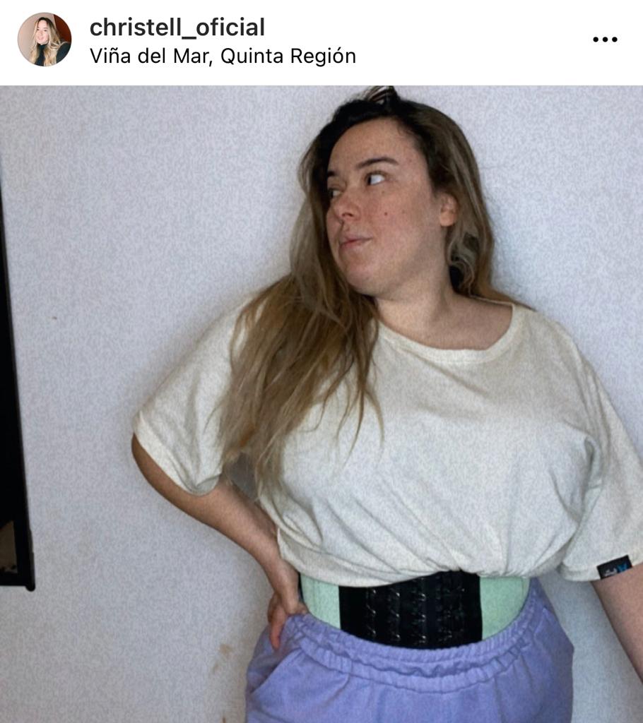 Christell Rodríguez se llena de elogios al posar con faja