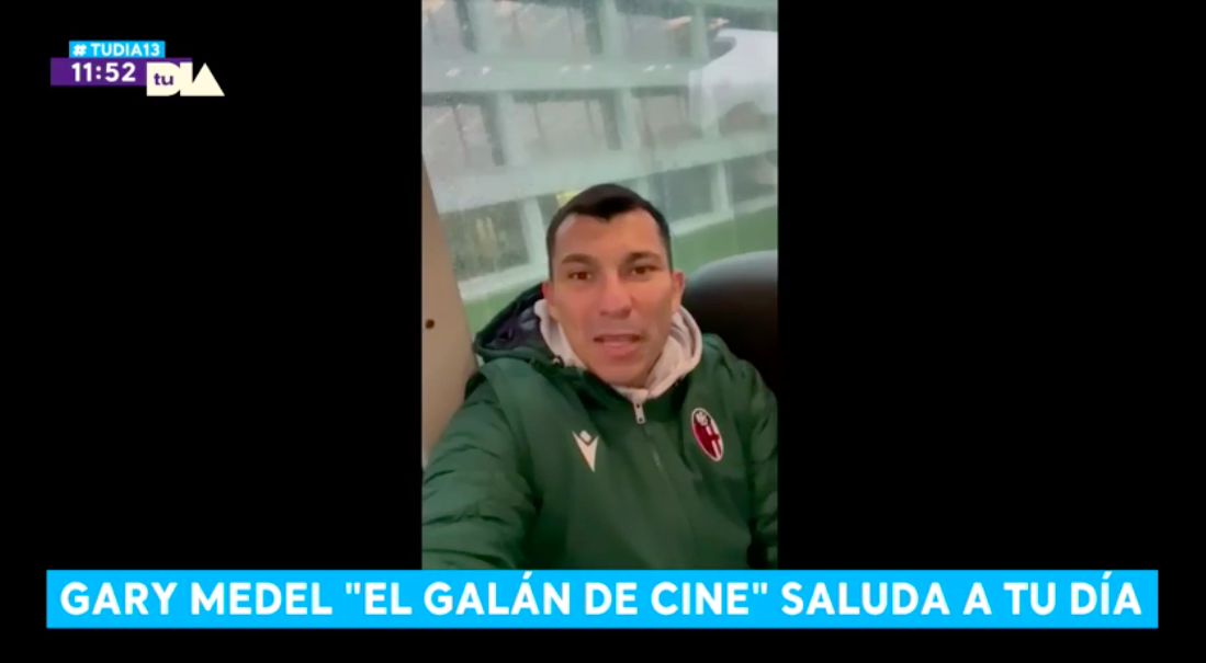 Gary Medel sorprende con saludo para el equipo de “Tu Día”