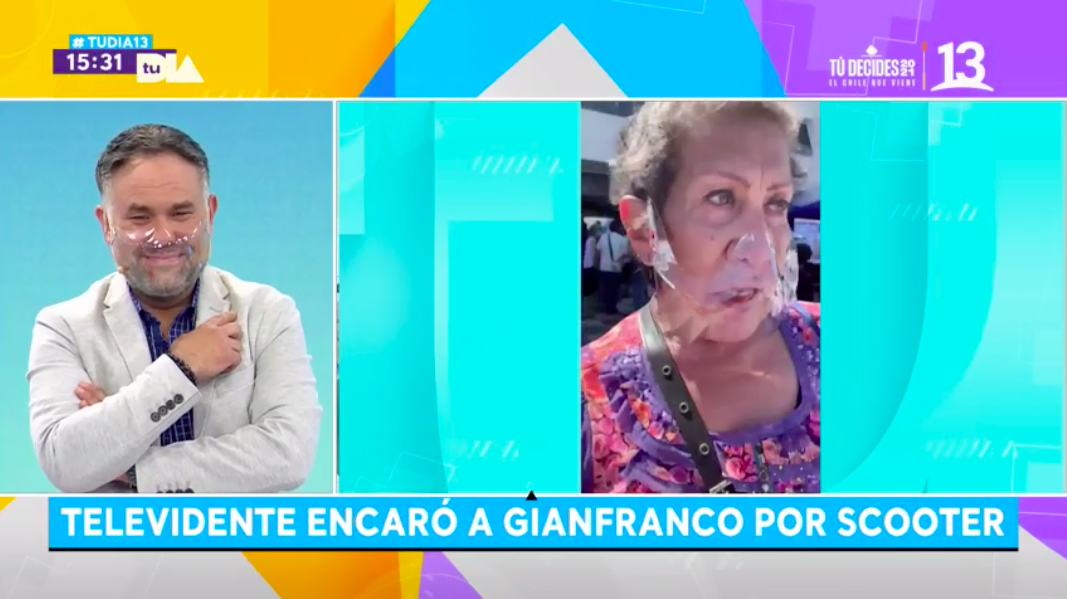 “Se ve poco profesional”: Televidente sorprendió al “encarar” a Gianfranco Marcone