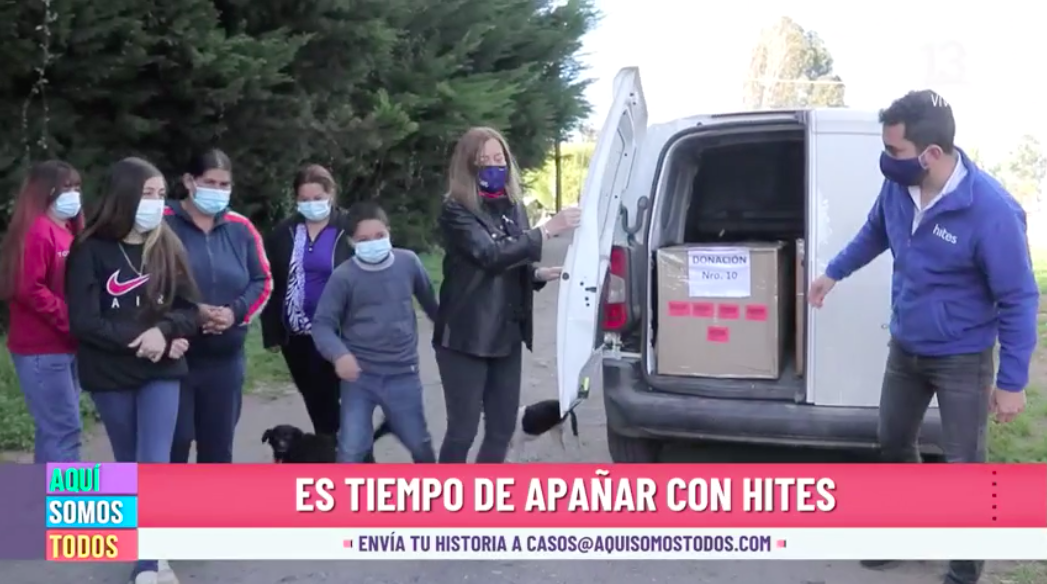 Hites se activ por ni os del campamento Avenida Estaci n