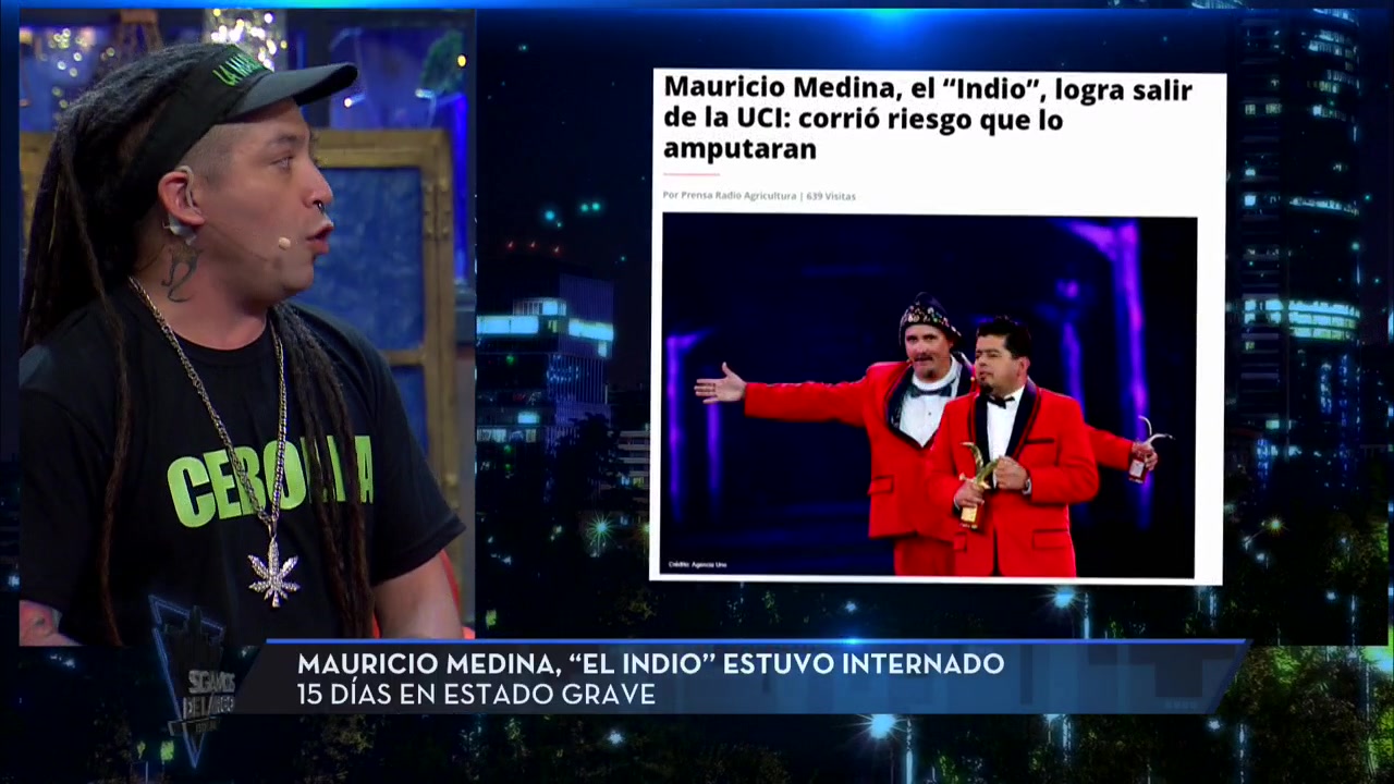 Revelan estado de salud de Mauricio Medina, El "Indio" de Dinamita Show