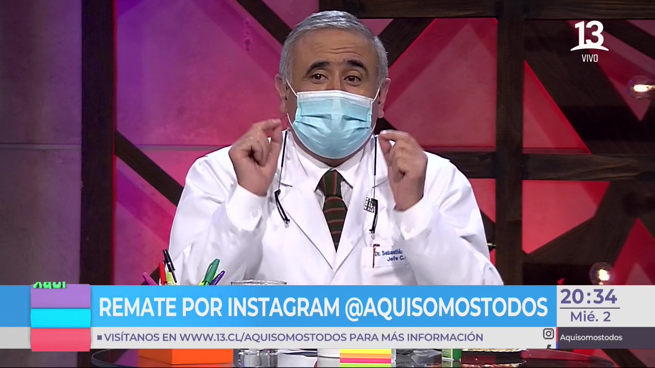 Dr. Ugarte sacó carcajadas de Ángeles con “picarón” consejo sobre las mascarillas