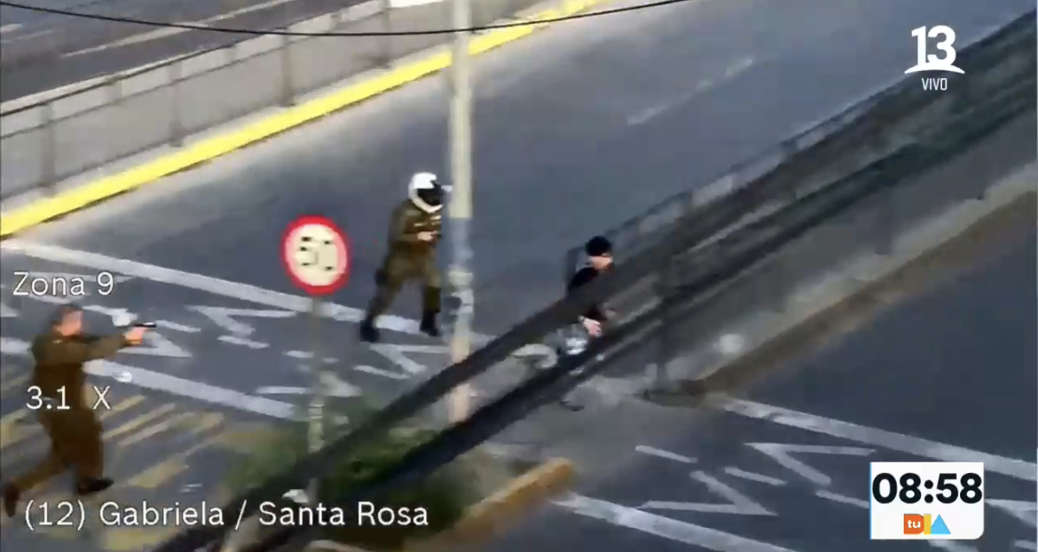 Carabinero es atropellado en plena fiscalización