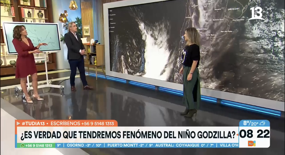 Fenómeno del Niño Godzilla en Chile