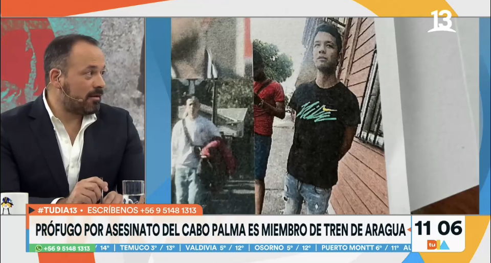 Prófugo por asesinato del cabo Palma pertenece al Tren de Aragua