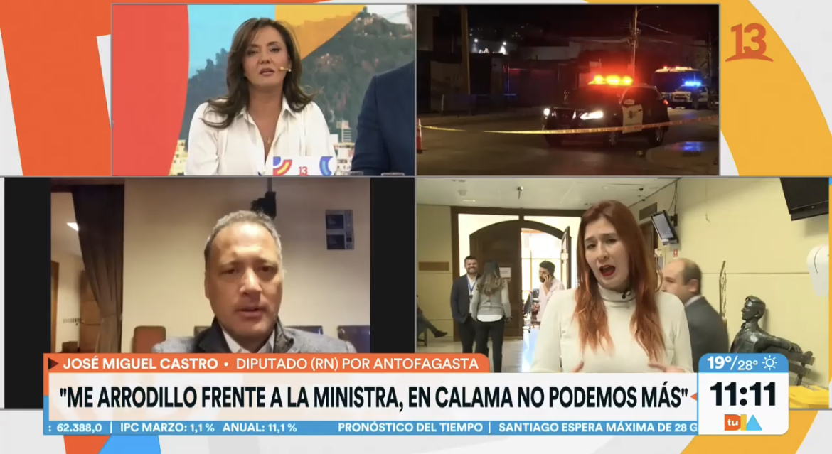 Priscilla Vargas pide medidas urgentes tras balacera en comisaría de Calama