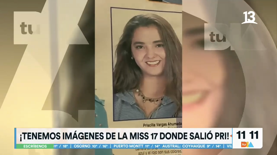 Priscilla Vargas apareció en la revista Miss 17