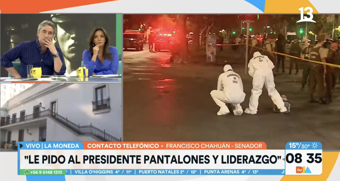 Senador Francisco Chahuán hizo duro emplazamiento al presidente Gabriel Boric