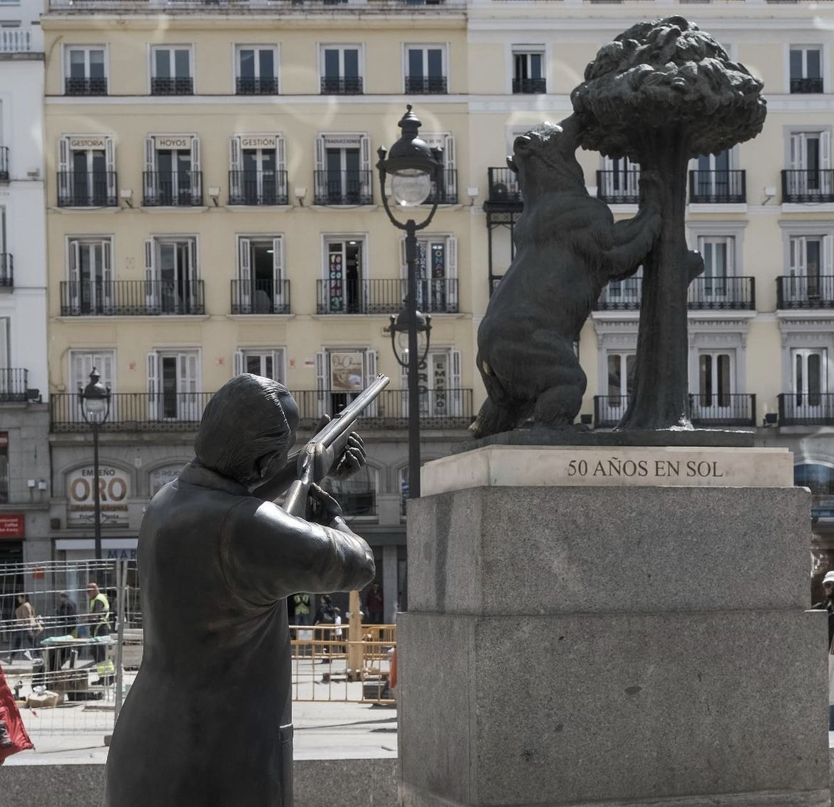 Artista chileno causó polémica por escultura del Rey Emérito Juan Carlos I