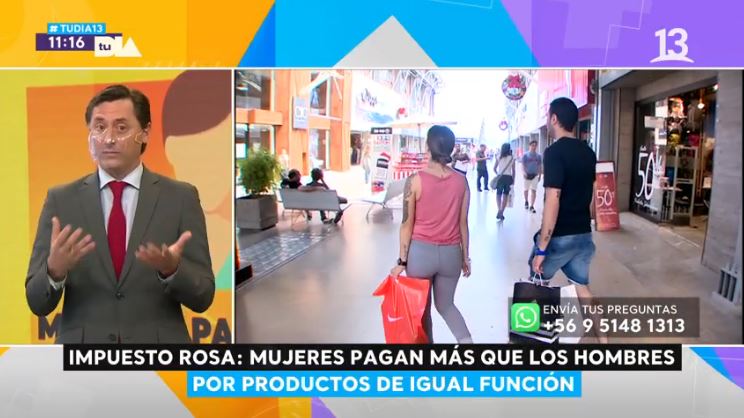 Impuesto Rosa: Mujeres pagan más que los hombres por productos de igual función