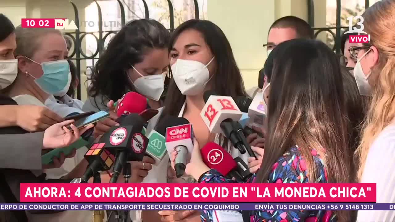 Cuatro contagiados de Covid en “La Moneda chica”