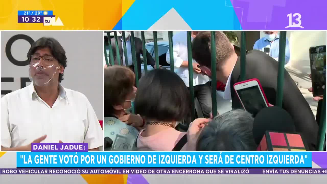 Daniel Jadue: “No hay espacio para defraudar a la ciudadanía”