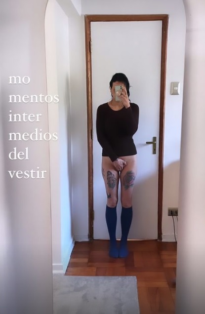 “Momento de fragilidad”: Jani Dueñas comparte foto sin calzones