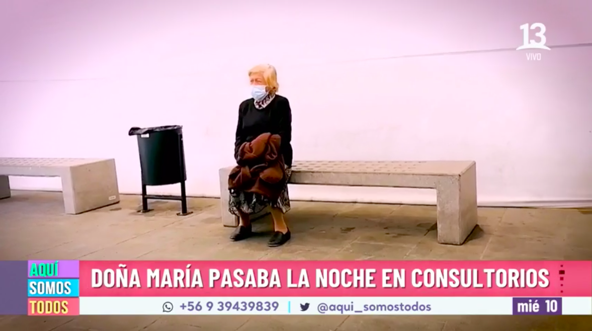 Nos activamos por solidaria familia que acogió a mujer que dormía en un consultorio