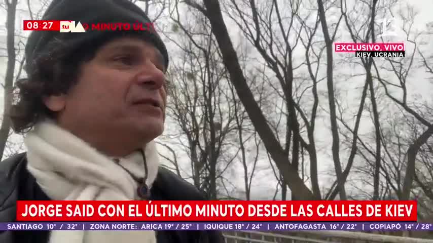 Jorge Said vivió tenso momento en pleno despacho: fue apuntado por militares