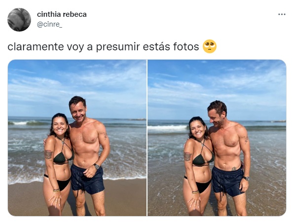 Joven se vuelve viral por fotos playeras con Benjamín Vicuña