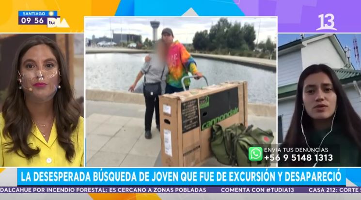 Desesperada búsqueda de joven que fue de excursión y desapareció