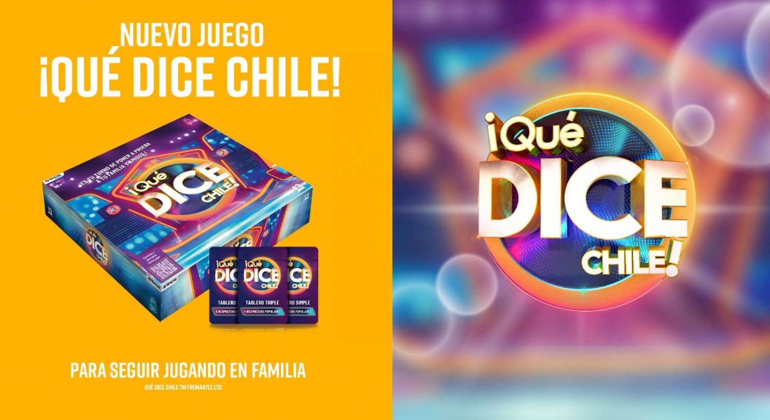 Martín Cárcamo celebra el lanzamiento del juego de mesa de “¡Qué dice Chile!”: “Es ideal para reunirse en familia”