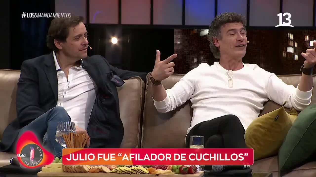 Julio Milostich recordó su infancia trabajando como afilador de cuchillos