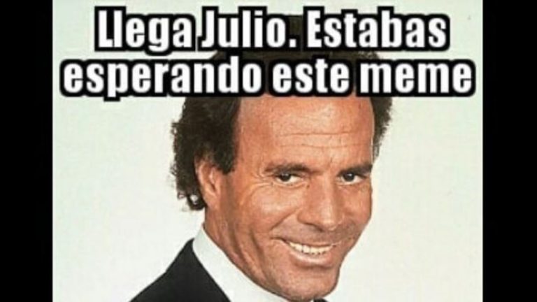 Se termina junio y aparecen los memes de Julio Iglesias