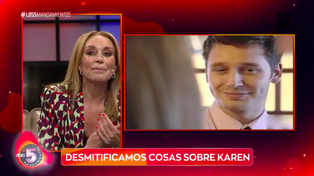 Karen Doggenweiler contó que MEO le cortó un beso con Benjamín Vicuña