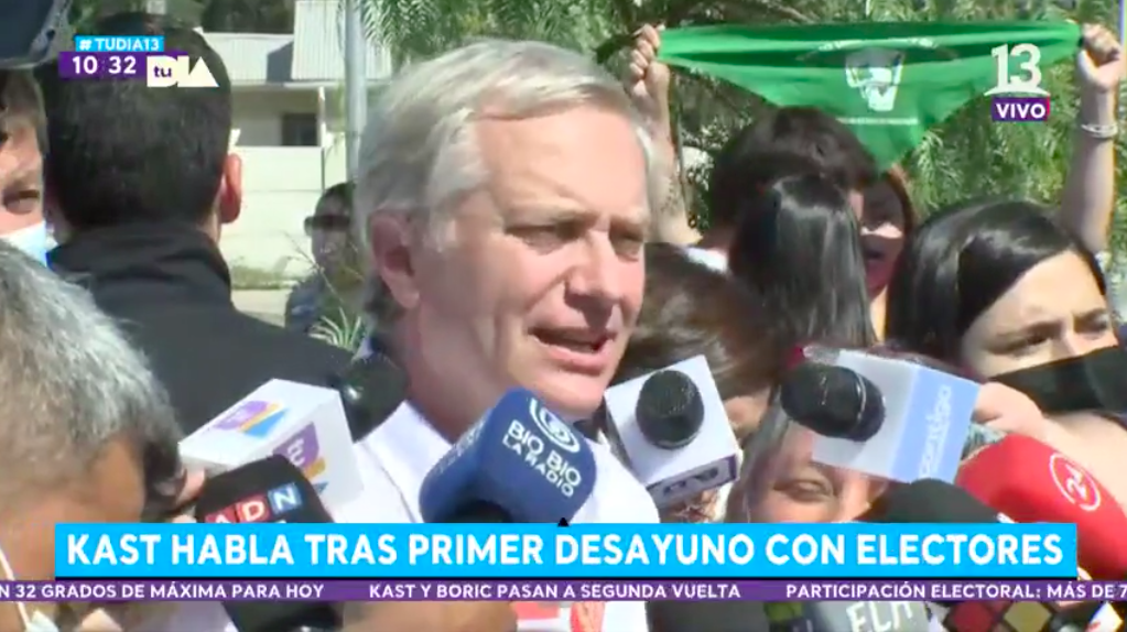 Kast habla tras su paso a segunda vuelta: “Nos jugamos el futuro de Chile”