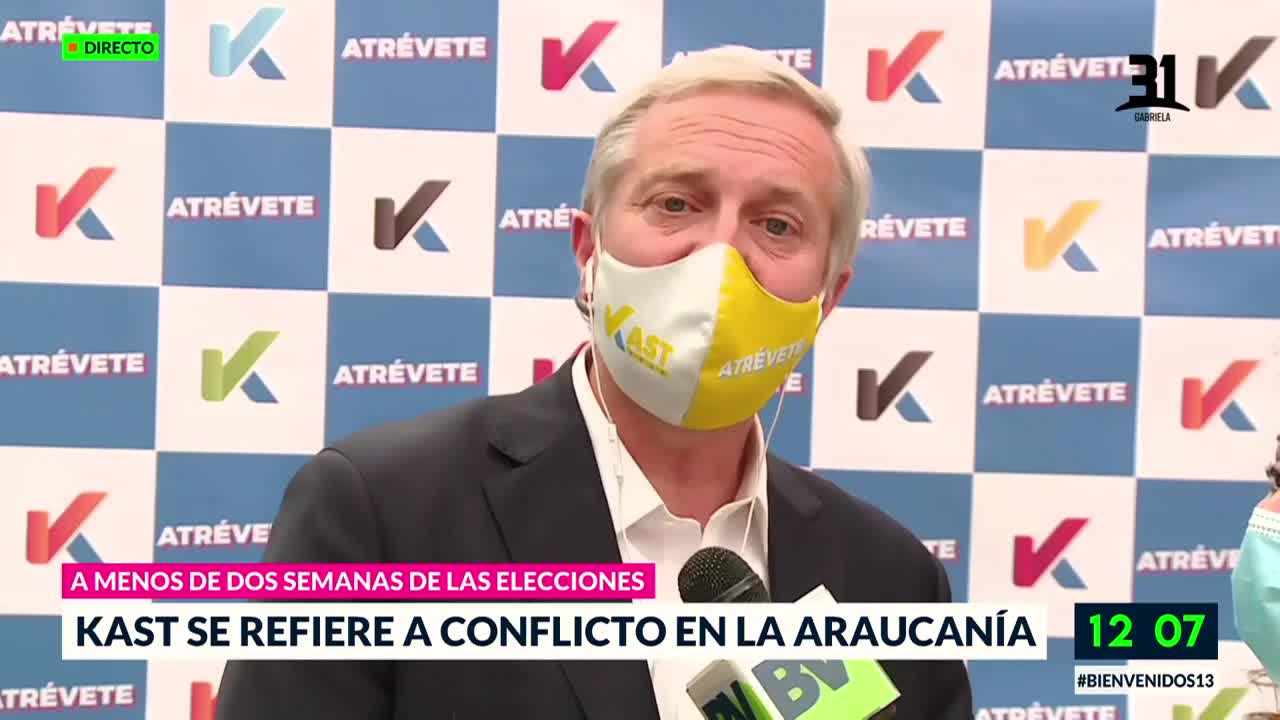 “Hay que aplicar la ley”: Kast se refirió a Estado de Excepción en la macrozona sur