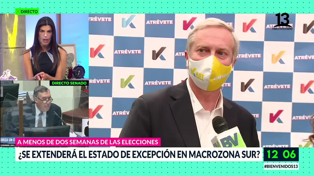 “Hay que aplicar la ley”: Kast se refirió a Estado de Excepción en la macrozona sur