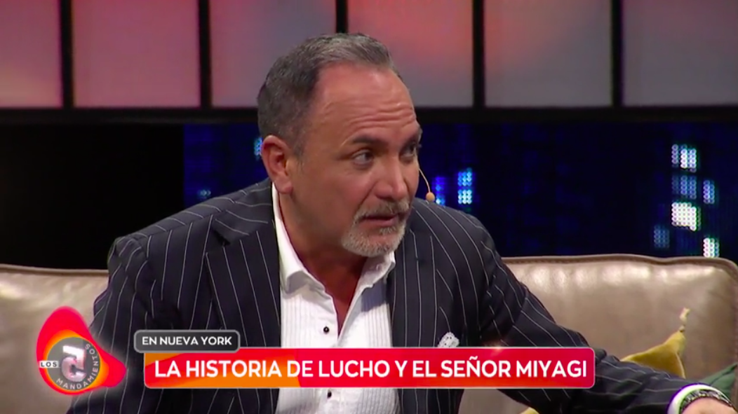 El cercano encuentro de Luis Jara con el Señor Miyagi