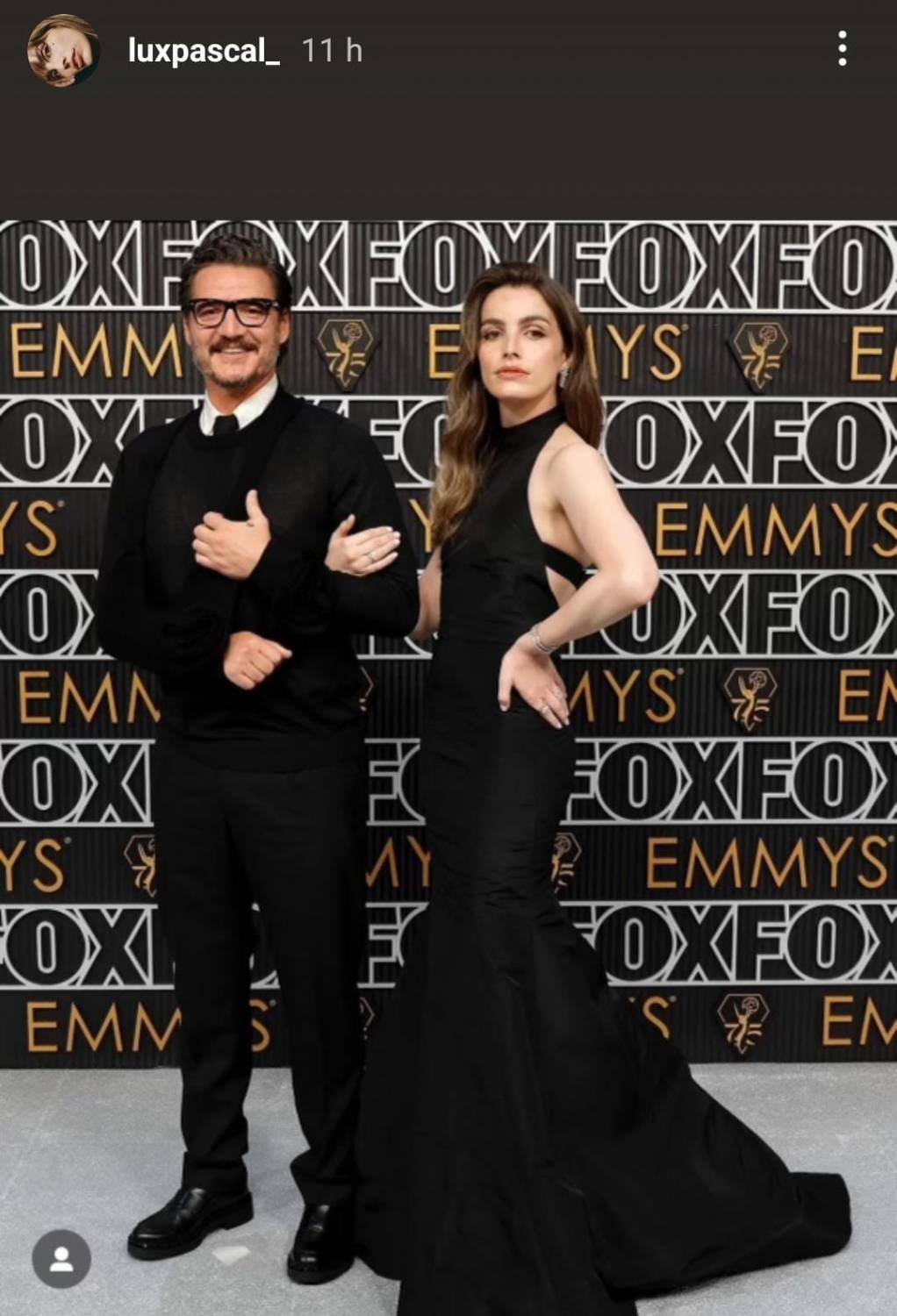 Lux Pascal y Pedro Pascal