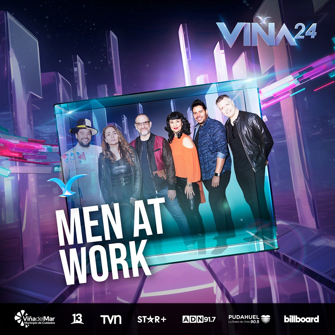 La banda Men At Work es confirmada para Viña 2024