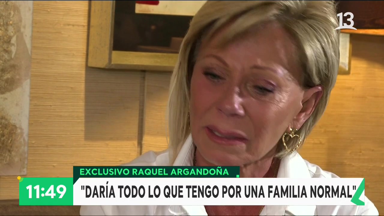 Raquel Argandoña revela lo que su mamá piensa del caso de Nano Calderón