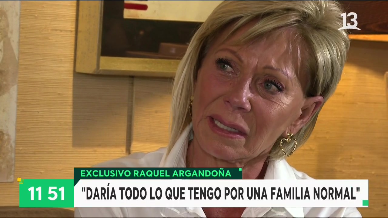 Raquel Argandoña revela lo que su mamá piensa del caso de Nano Calderón