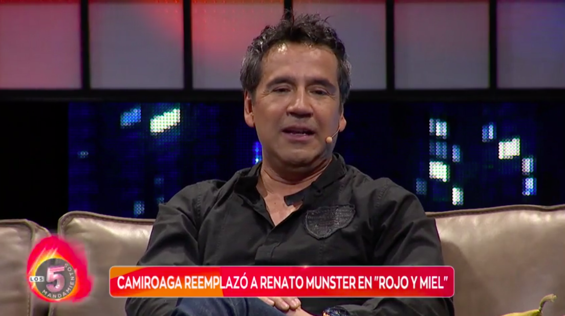Renato Munster contó que Felipe Camiroaga lo reemplazó en “Rojo y Miel”