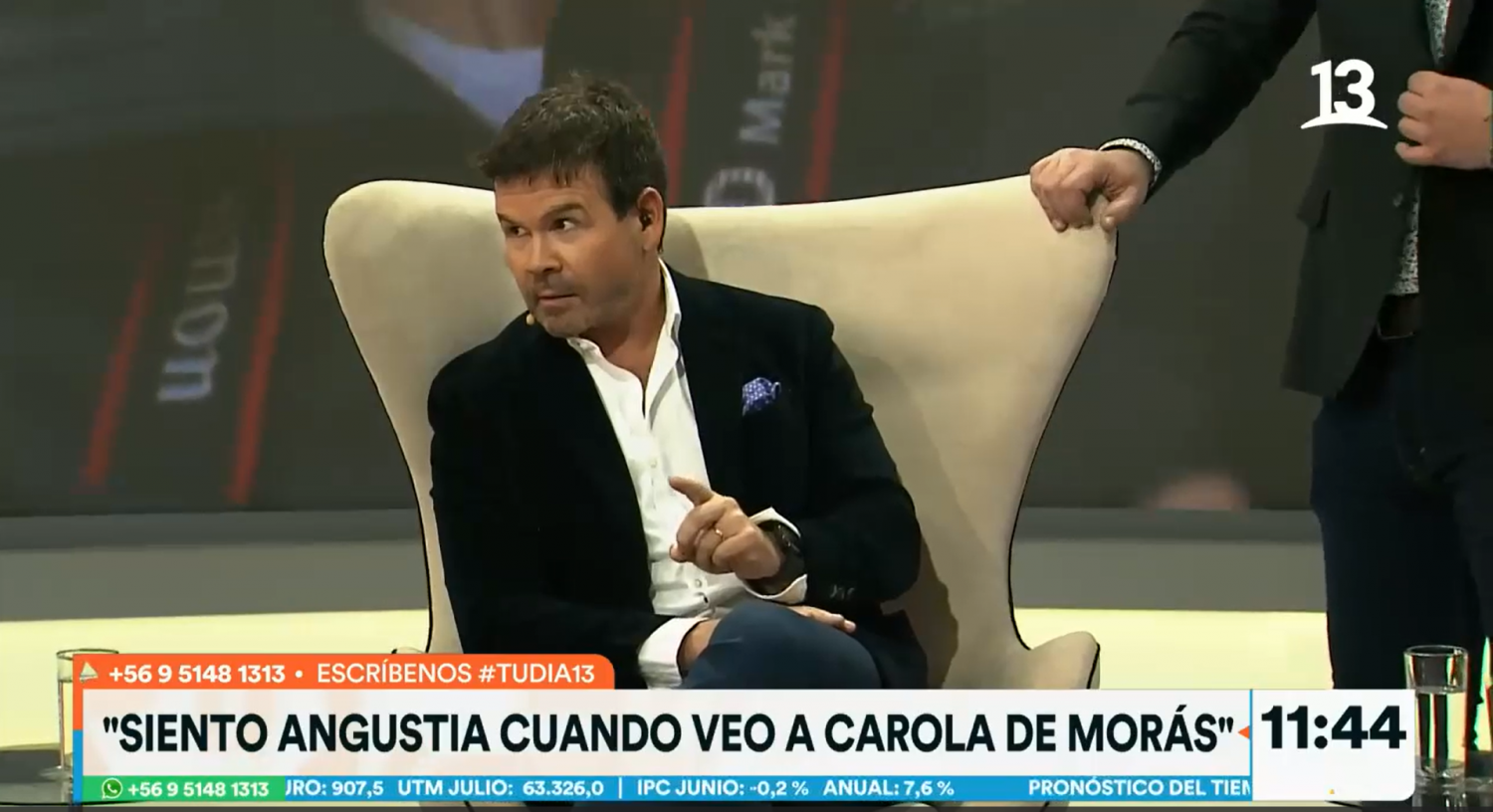 "Siento angustia cuando la veo": Nacho Gutiérrez arremete contra Carolina de Moras