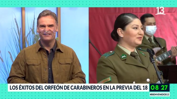 Adelantamos el 18 al ritmo del orfeón de Carabineros