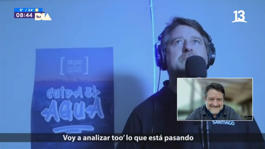 Gobernador Orrego sorprende con rap contra la escasez hídrica