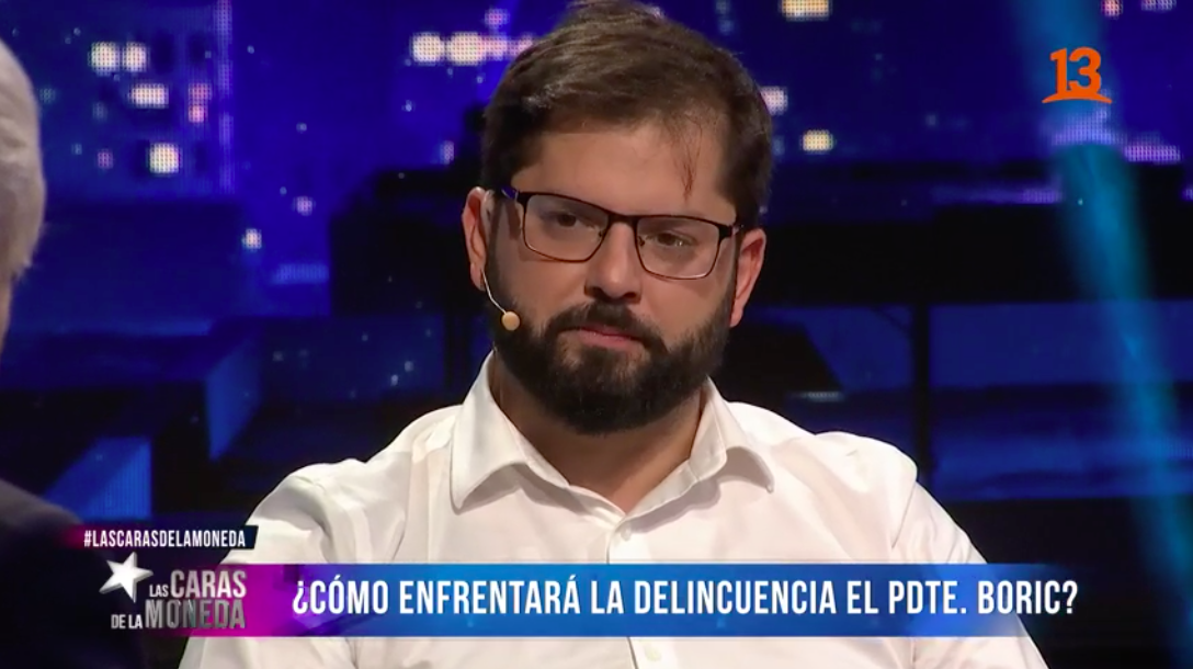 Cristián de la Fuente sorprendió al Presidente Boric con pregunta sobre la delincuencia