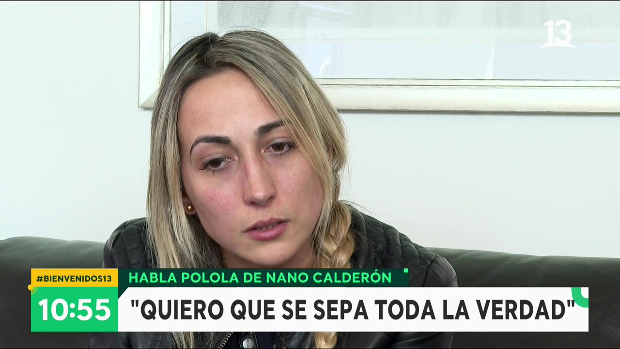 Polola de Nano Calderón desiste de querella en contra de su suegro