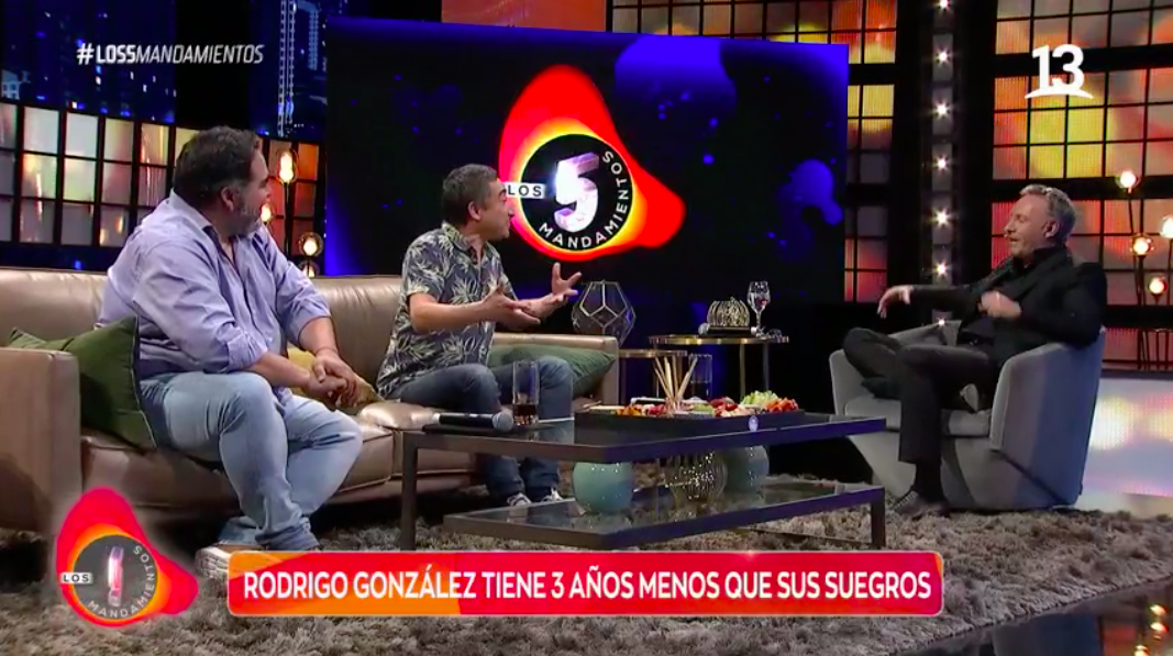 Rodrigo González confesó que solo tiene 3 años de diferencia con sus suegros